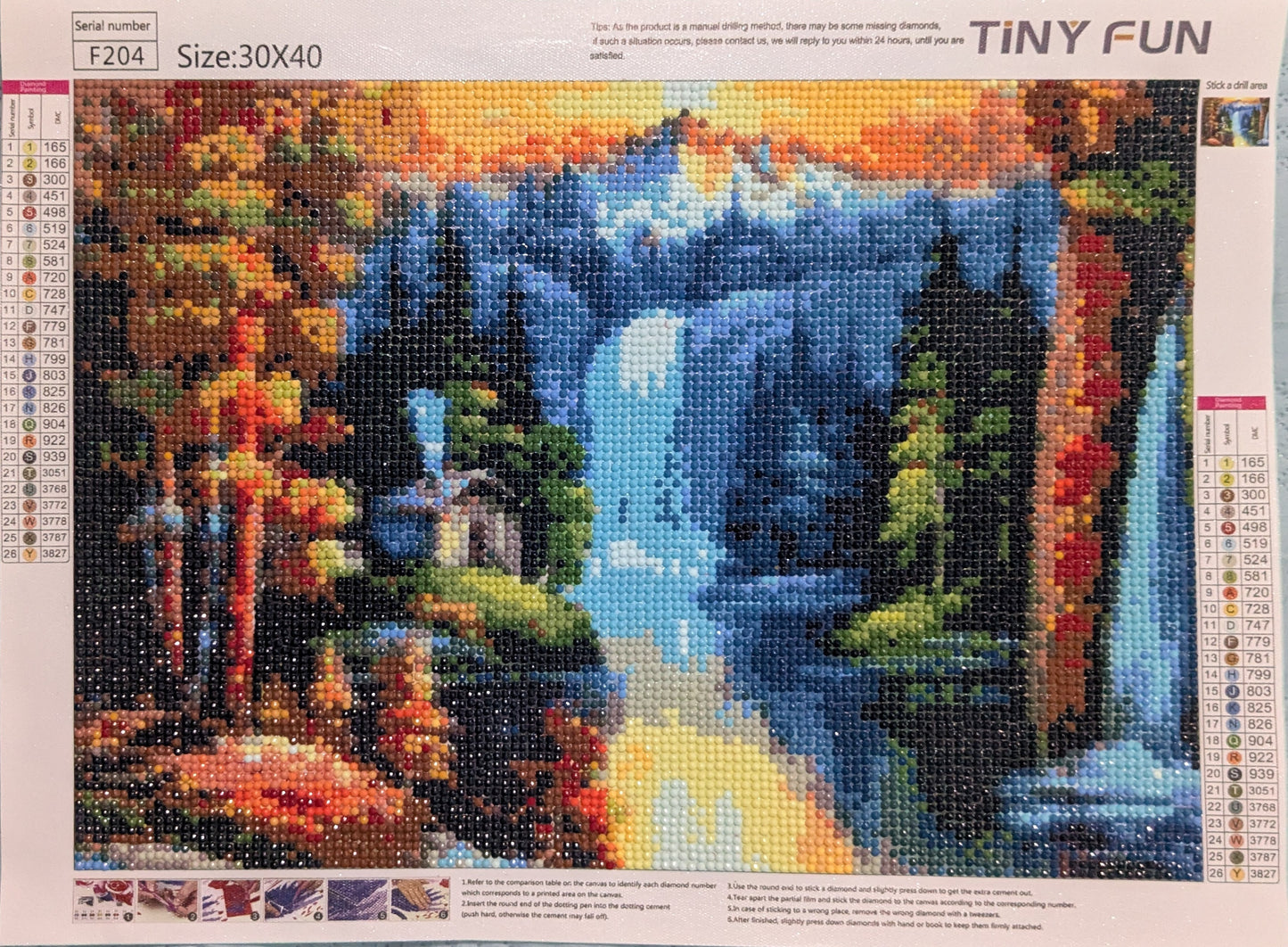 Autumnal Waterfall