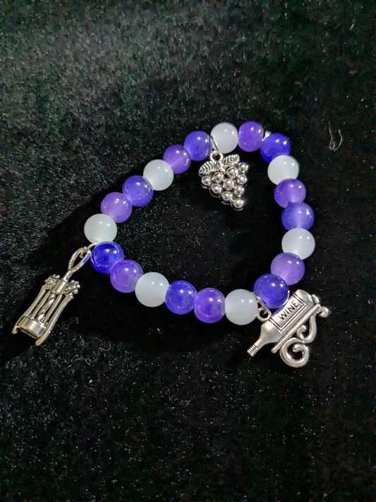 Winery Themed Bracelet