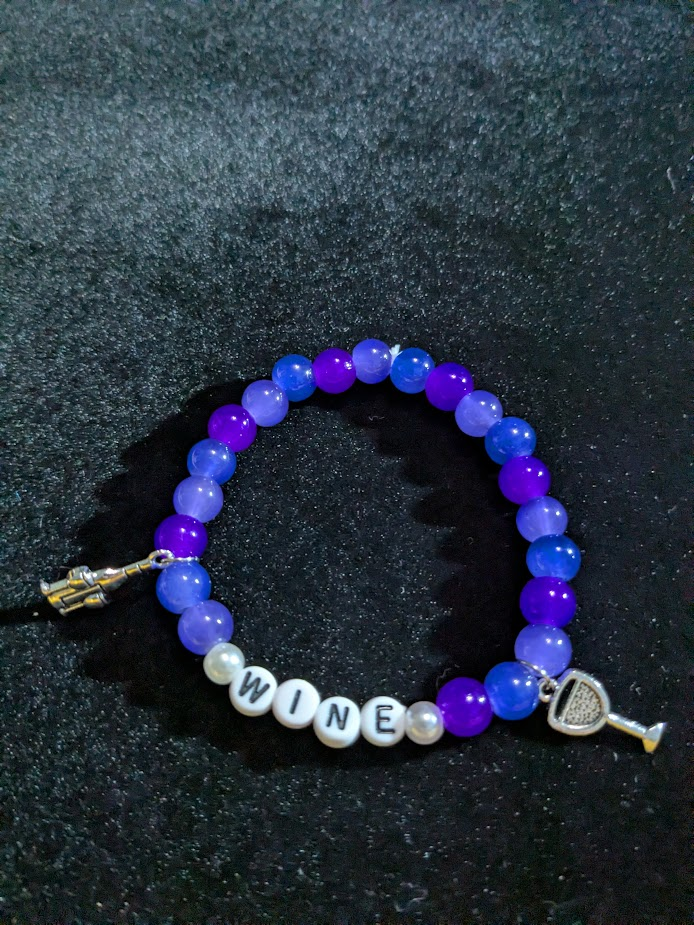 Winery Themed Bracelet