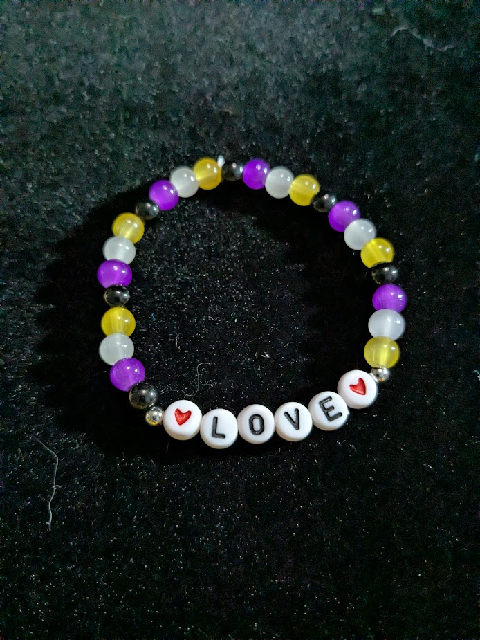Nonbinary Pride Bracelet