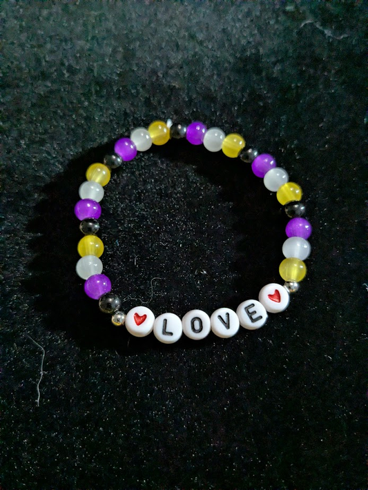 Nonbinary Pride Bracelet
