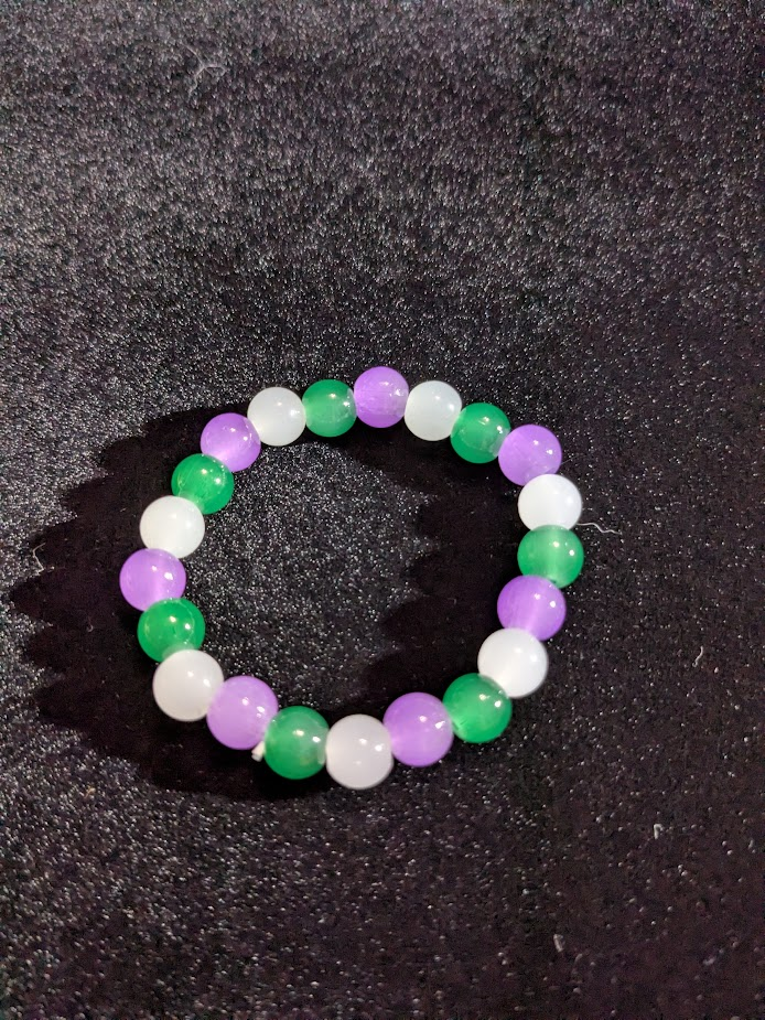 Gender Queer Pride Bracelet