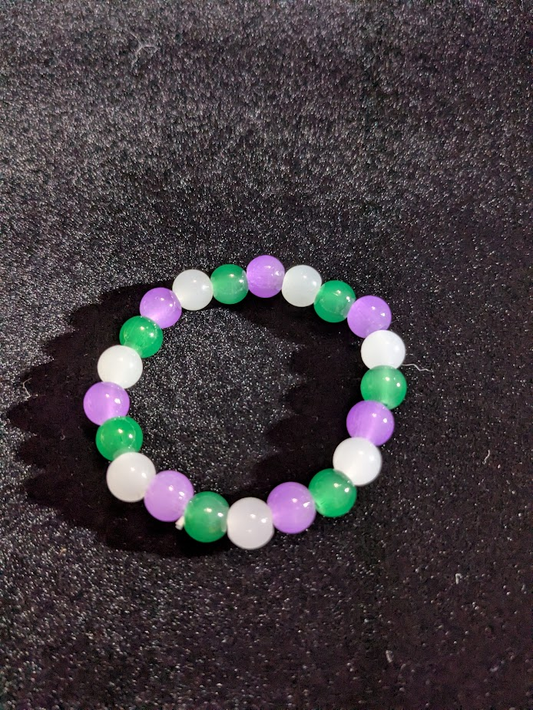Gender Queer Pride Bracelet