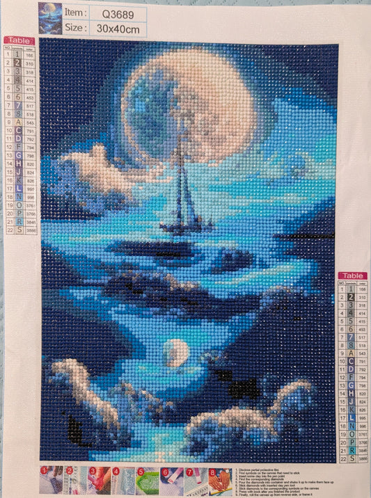 "Sailing into the Moon"